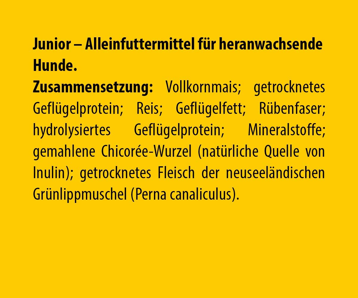 JosiDog Junior Sensitive (1 x 18 kg) | Welpenfutter für empfindliche Hunde | Premium Trockenfutter für wachsende Hunde | powered by JOSERA | 1er Pack