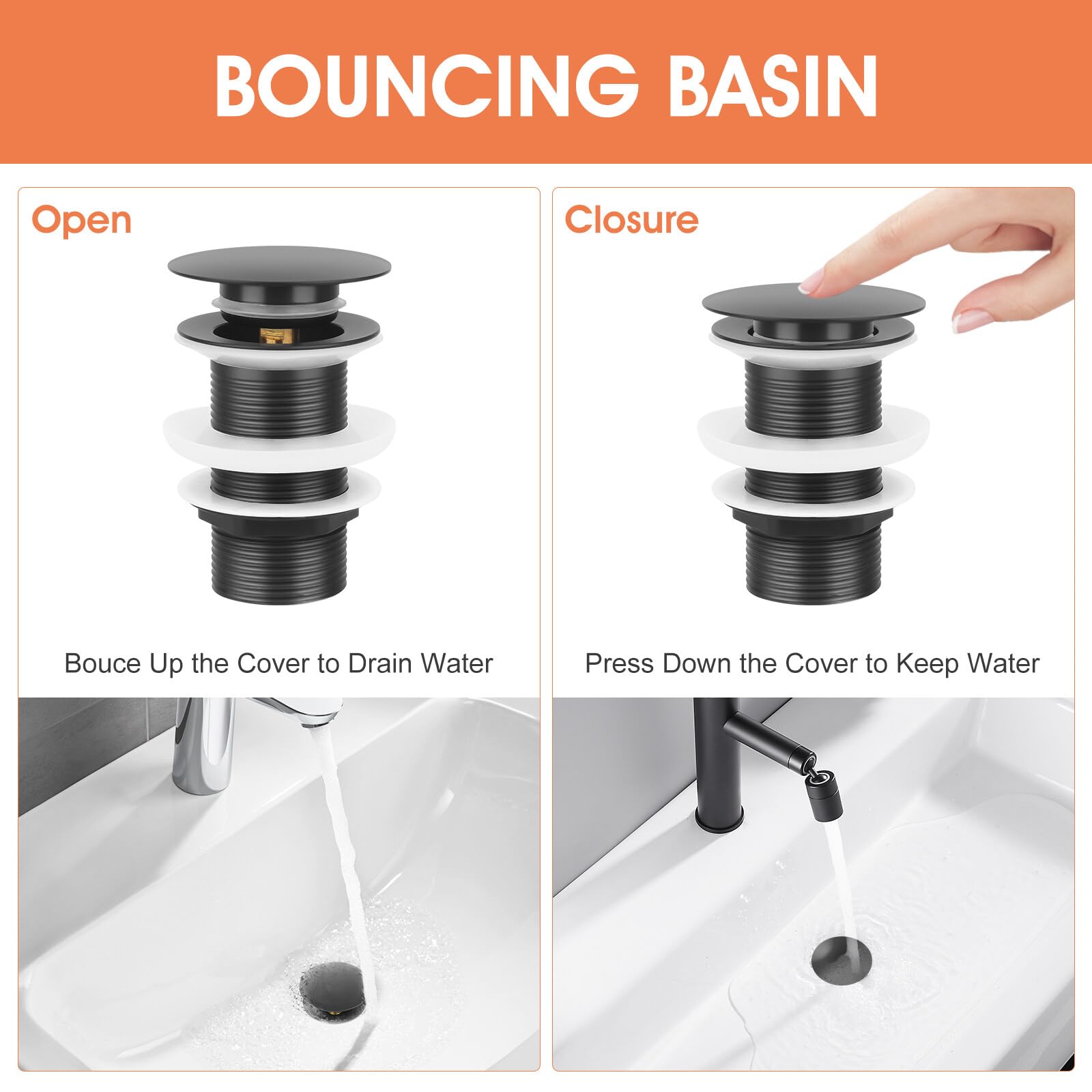 Lavabo Da Appoggio Nero Opaco Ovale Con Set Di Scarico Ceramica 59 X 38 Cm - Foto 2