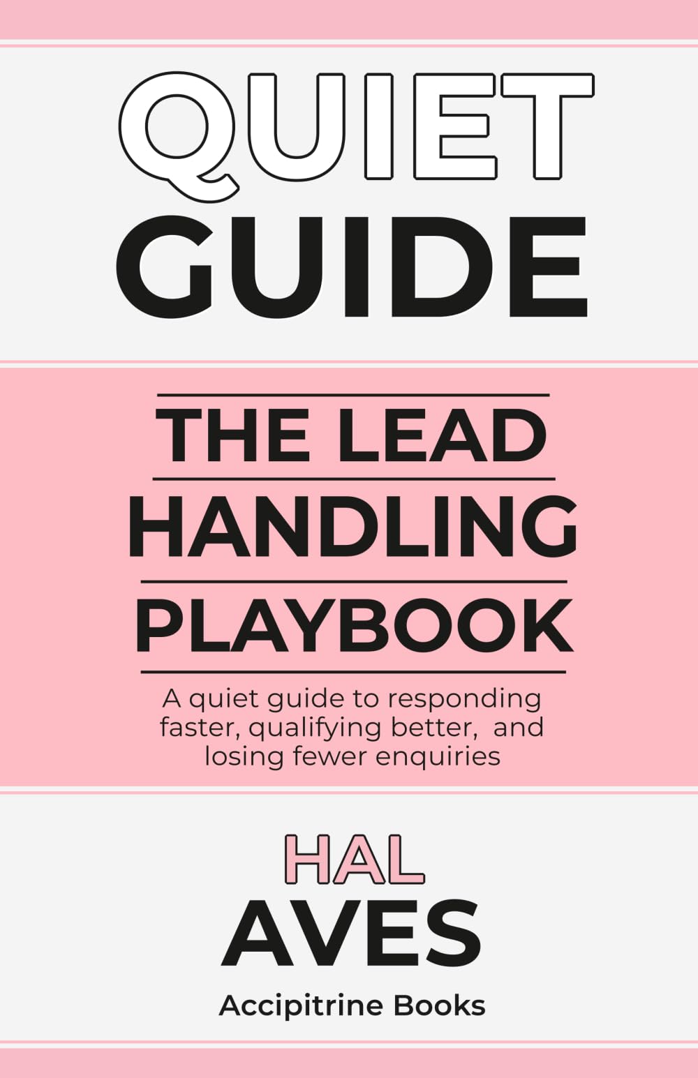 The Lead Handling Playbook: A quiet guide to responding faster, qualifying better, and losing fewer enquiries (Quiet Guides for Estate Agents)