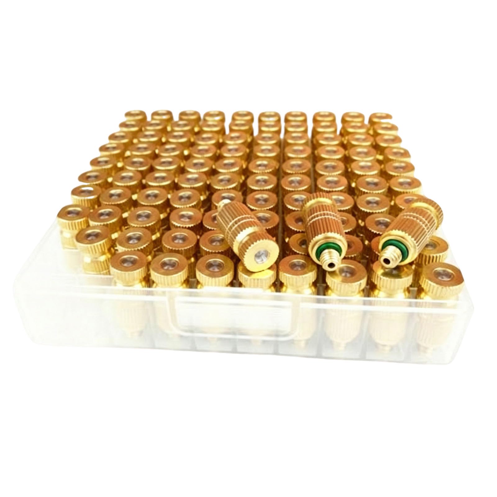 Ugelli nebulizzatori in ottone | 50 pezzi in ottone 0,1-0,5 mm for il raffreddamento esterno: ugelli nebulizzatori(Orifice Dia 0.4mm)