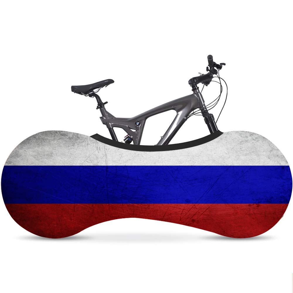 DFKDGL Bicycle Storage Bike Cover, Indoor Bike Anti-dust Stretch Rain Protection Heavy Duty Cover Ultimate Cycle Protection Cover for Mountain Bike Road Bike C