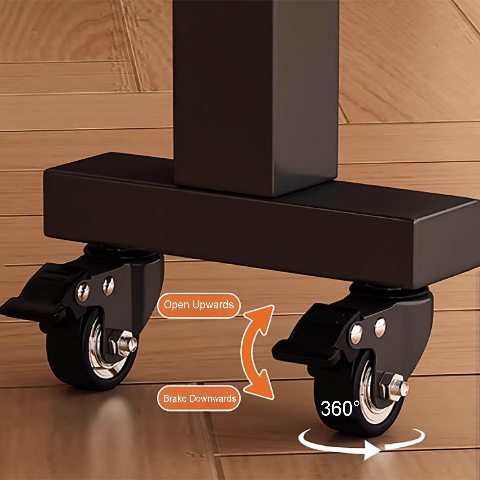Table de salle à manger pliable et portable pour 4 à 8 personnes - Design compact avec 6 roulettes - Idéale pour les petits espaces - 100 cm