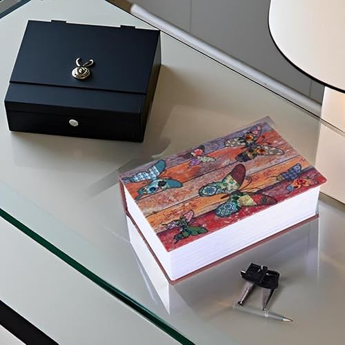 Miniatura 9 de CHICIRIS Caja de seguridad, caja de seguridad secreta de libro de diccionario, caja de seguridad para dinero en efectivo, para el hogar, oficina,