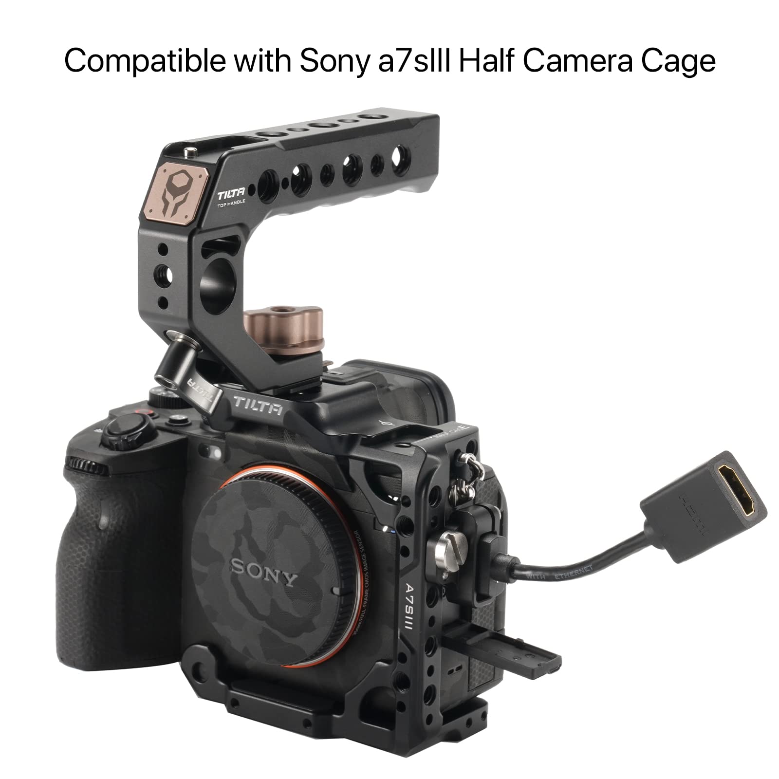 Amazon.co.jp: TILTA Sony a7S III Half Cage用 HDMI Cable Clamp 