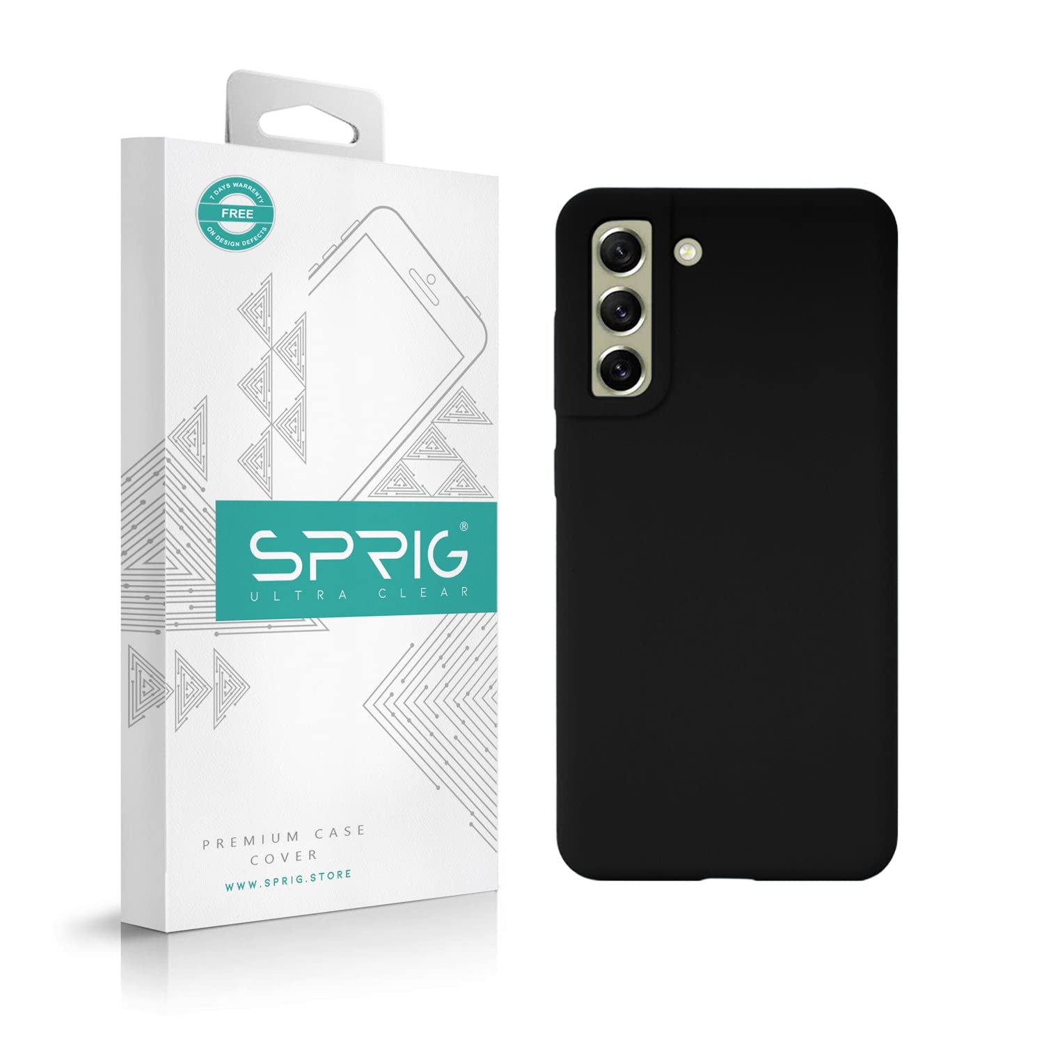 SPRIG Cases Compatible with Samsung Galaxy S21 FE 5G Phone Liquid Silicone Premium Back Cover Drop Tested Shock Proof Case for Boys and Girls with Camera Protection (Black) (B09Y9DX9ZK) Amazon Price History, Amazon Price Tracker