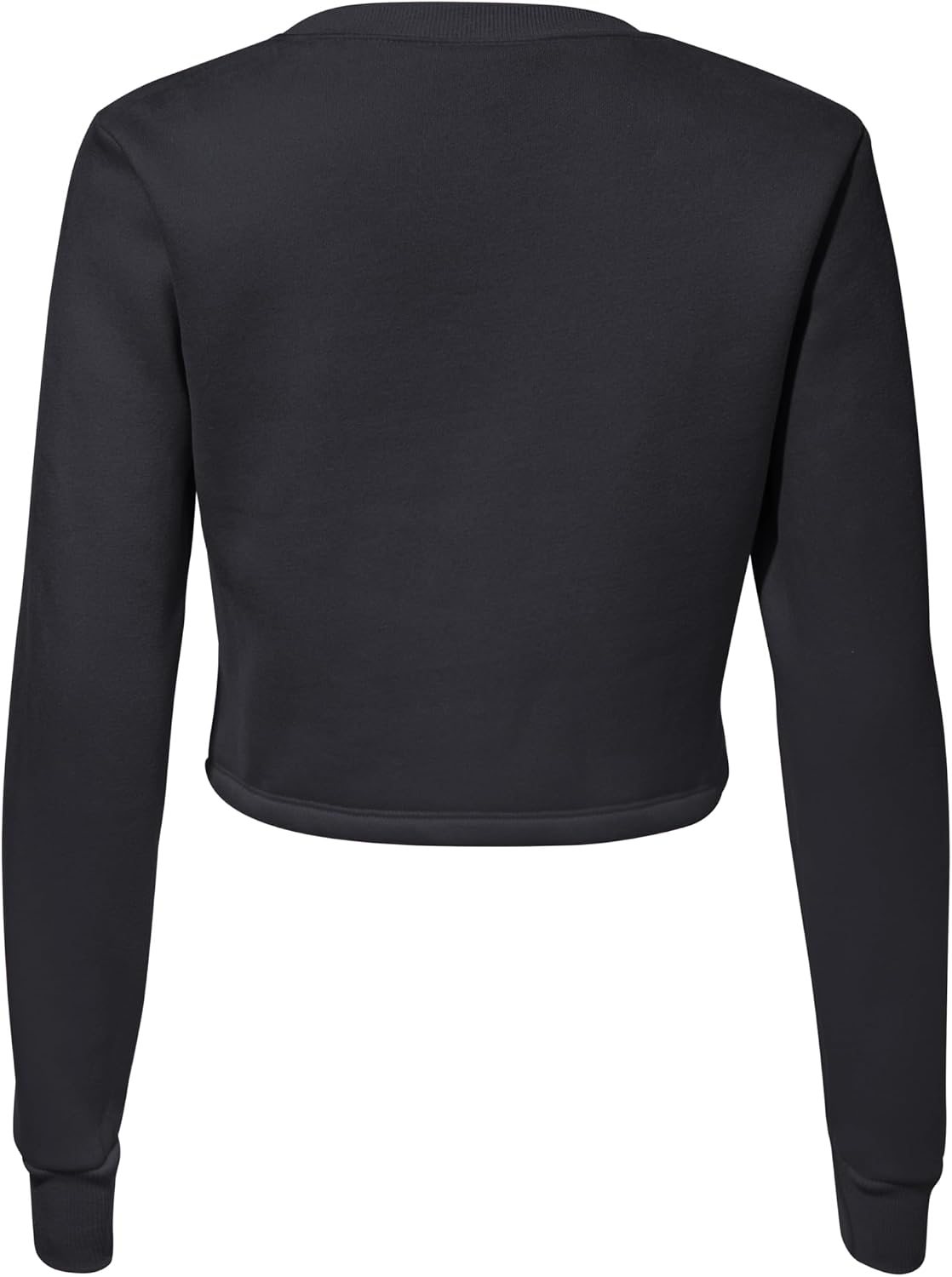 License Champs Women Cropped Sweatshirt | Long Sleeves Pullover Fleece Crop Tops | Official NCAA Game Day Merchandise
