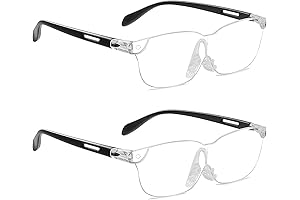 OKH Magnifier Glasses for Crafts: Hands-free Magnification for Intricate Work
