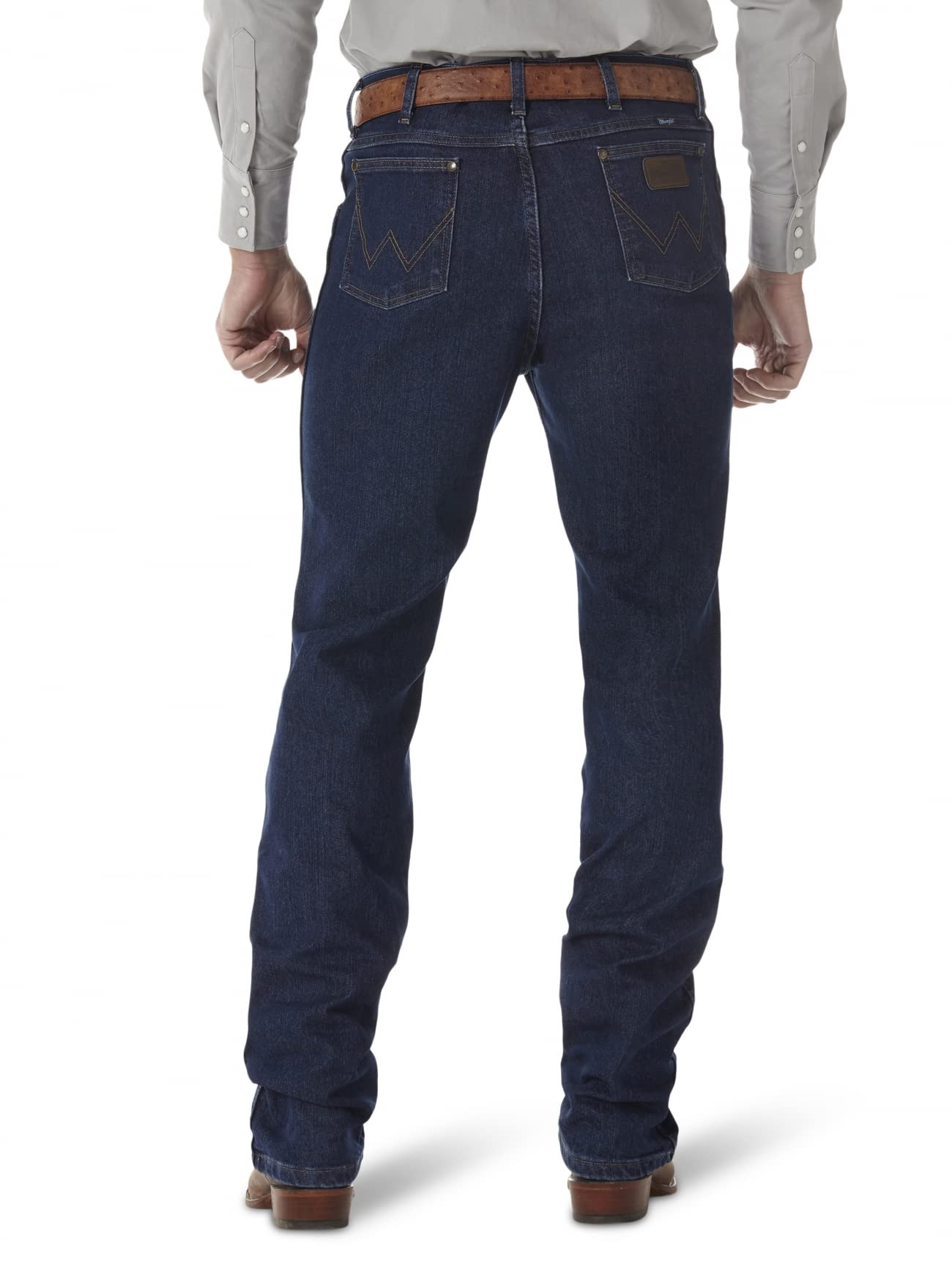 Wrangler Herren Premium Performance Cowboy Cut Comfort Wicking Slim Fit Jeans, Mitternachtsspülung, 33W / 34L – Ansicht 2