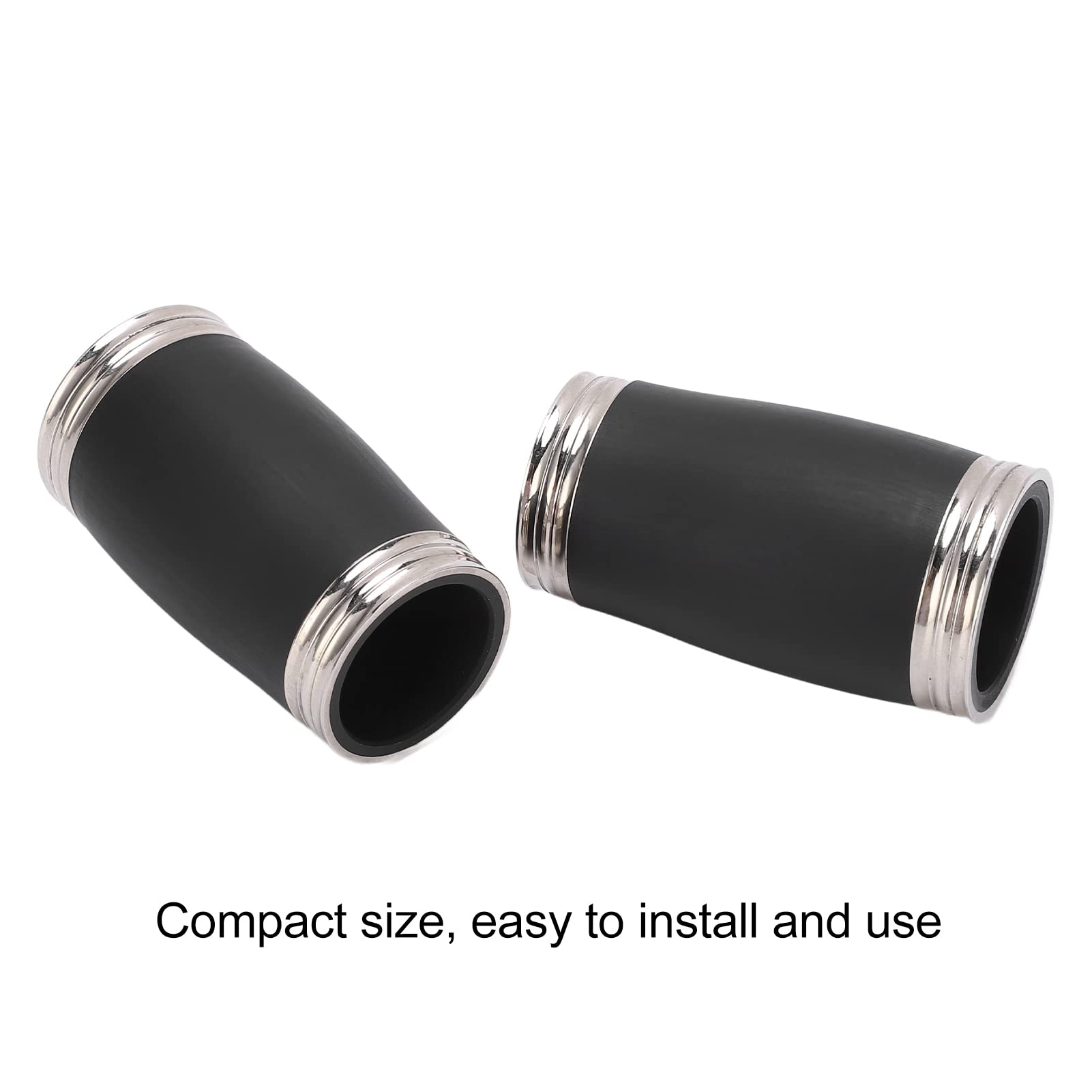 2pcs Clarinette Tuning Tube,Bb Treble Pitch Pipe Clarinette Baril Remplacement Accessoires pour le Début