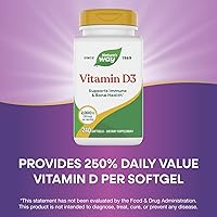 Vista 4 de Nature's Way, D3 2000 IU, vitaminas, 15604, 1, 1
