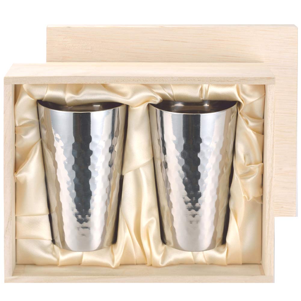 Amazon｜ナガオ 燕三条 チタン タンブラー 二重構造 240ml 2個セット