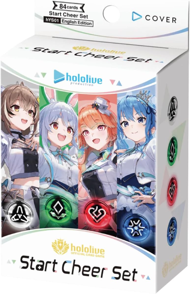 Hololive Official Card Game: Start Cheer Set - 84 Cards