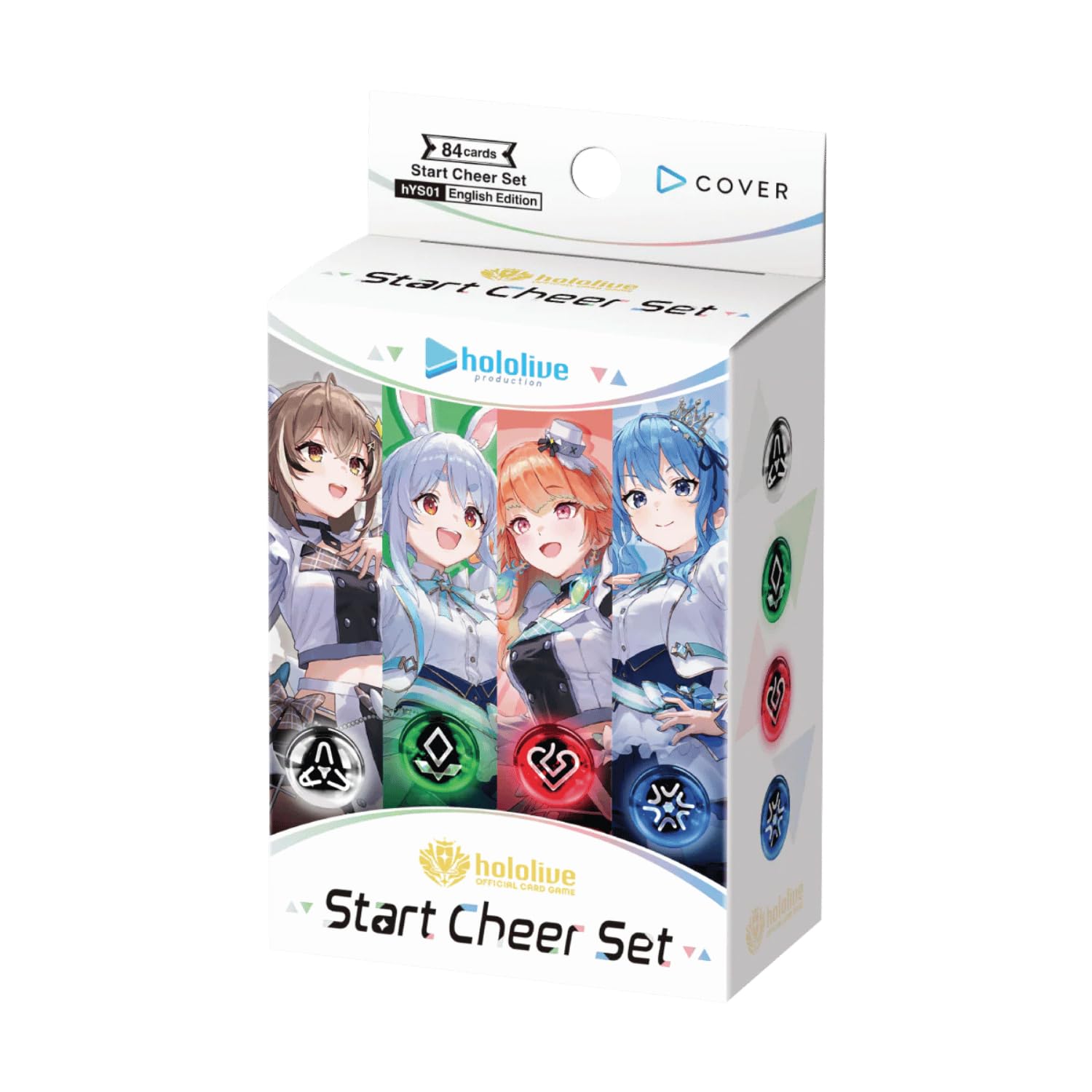 Hololive Official Card Game Start Cheer Set, 84 Cards