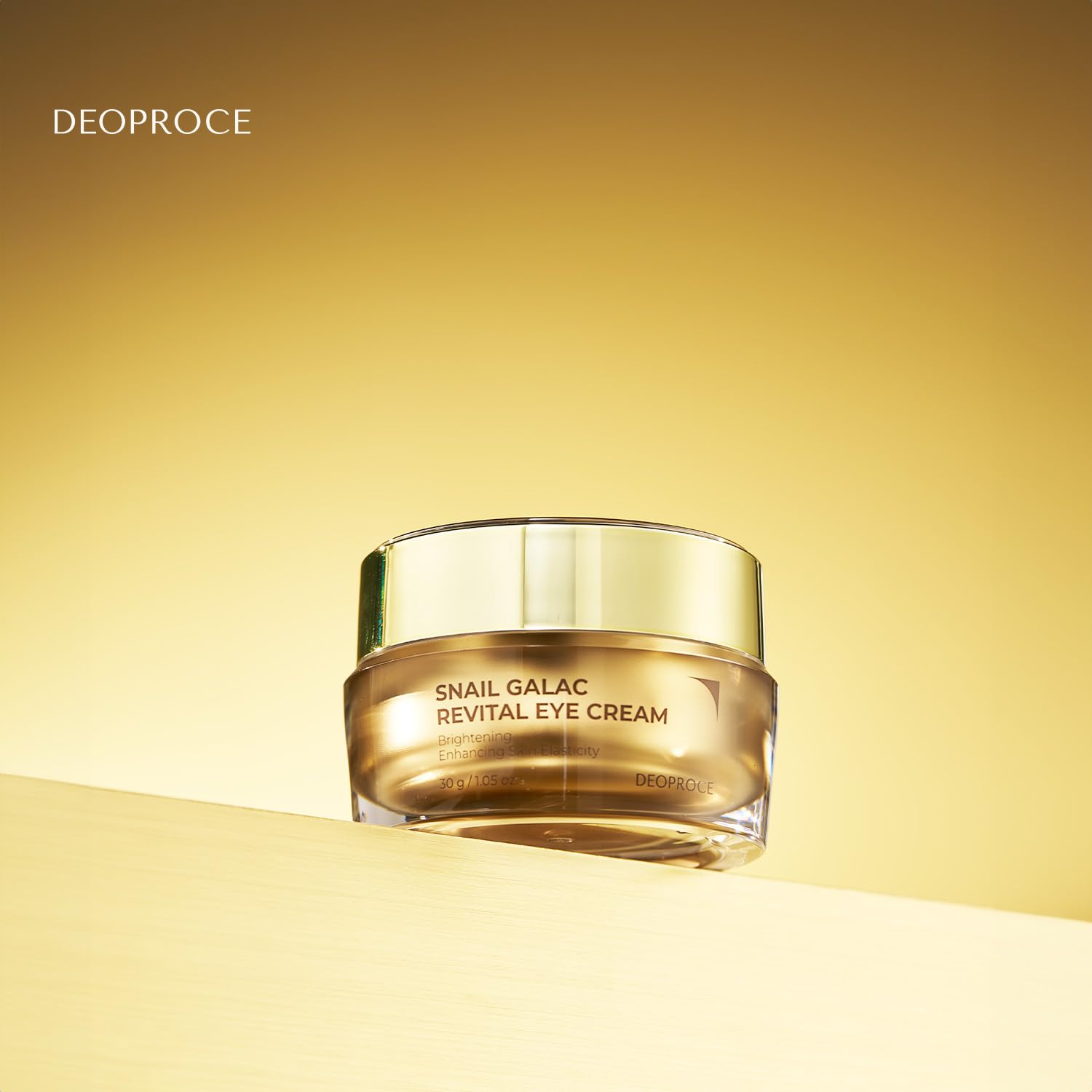 Deoproce, Snail Galac Eye Cream, Snail Secretion Filtrate, Galactomyces Ferment Filtrate, Volufiline, Everyday Improve Skin, 30g
