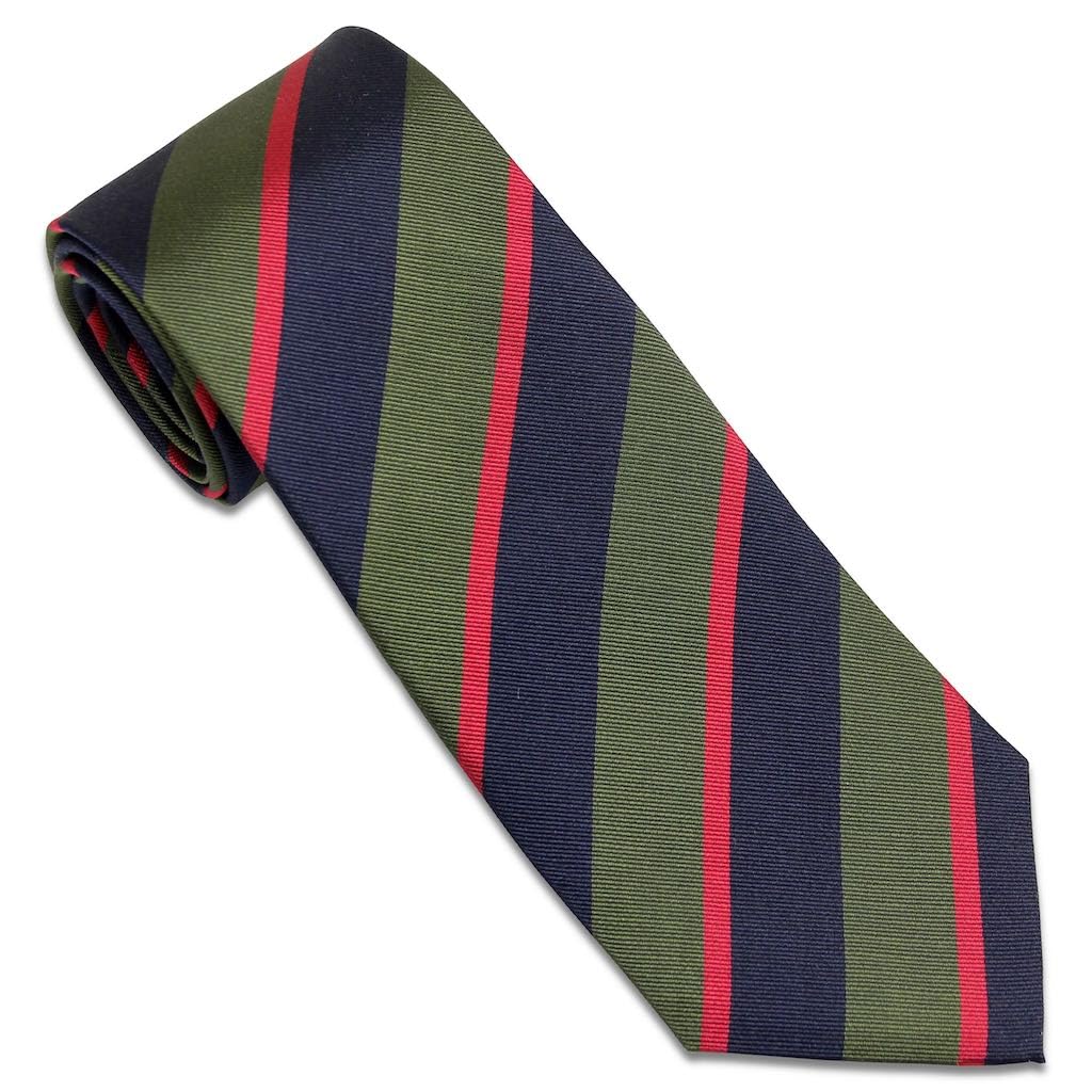 The Regimental Shop Men's Blue/Green/Red The Regital Shop Royal Army Dental Corps (Radc) Tie (Silk)