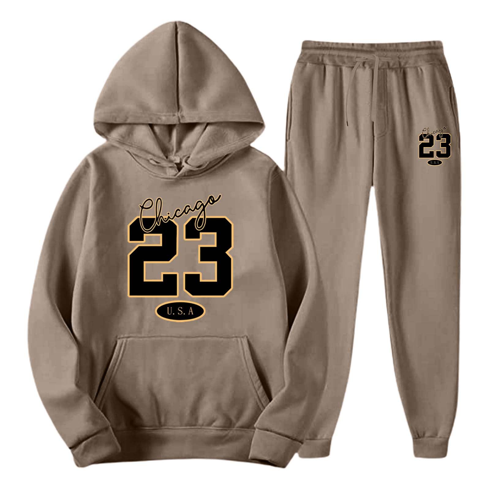 Generico Felpa con Cappuccio A Maniche Lunghe Sportiva con Stampa A Lettere Casual da E da Donna Autunno E Inverno