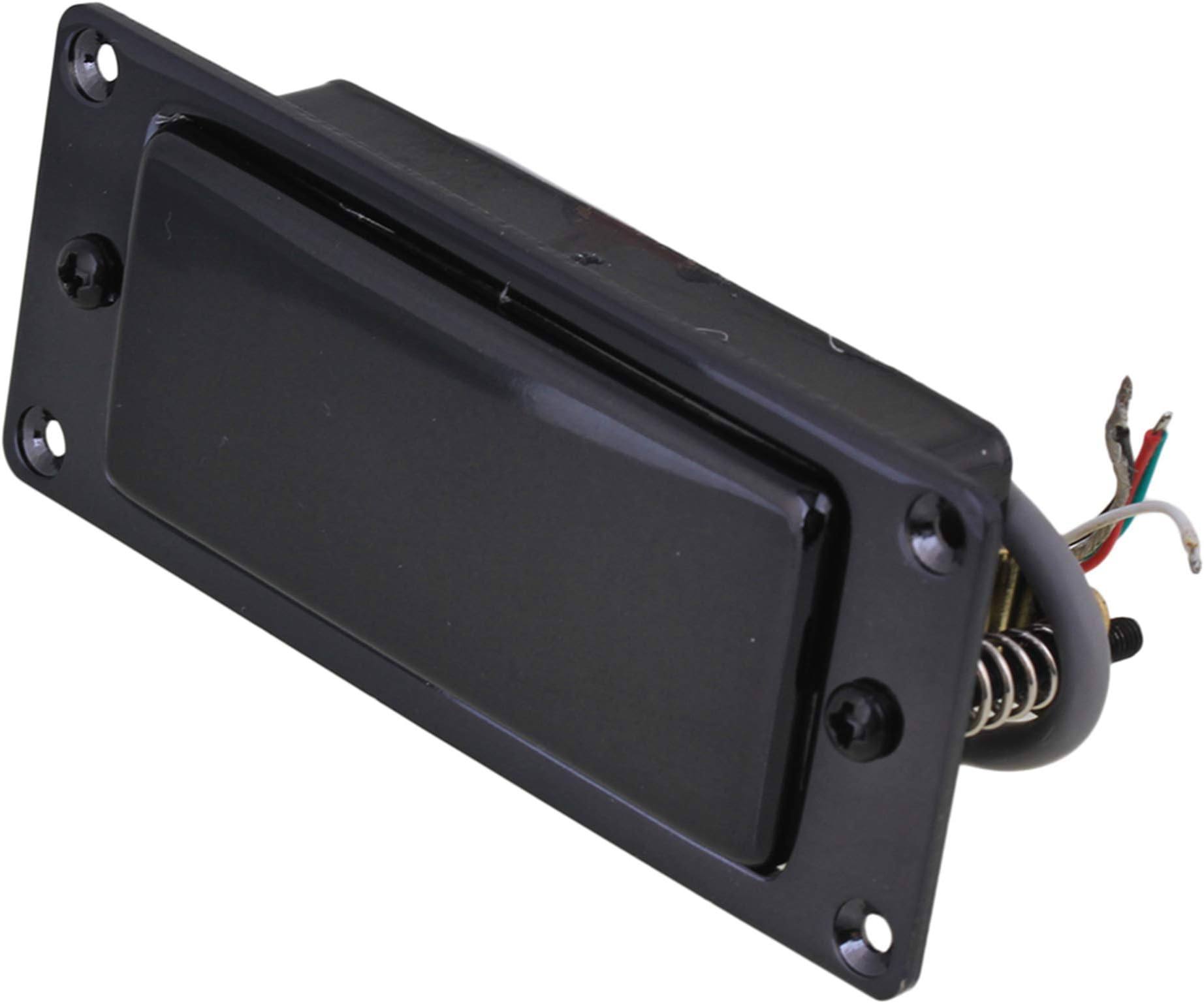 lovermusic Black Sealed Mini Humbucker Pickup Set Fit Electric Guitar 7.2k Resistance