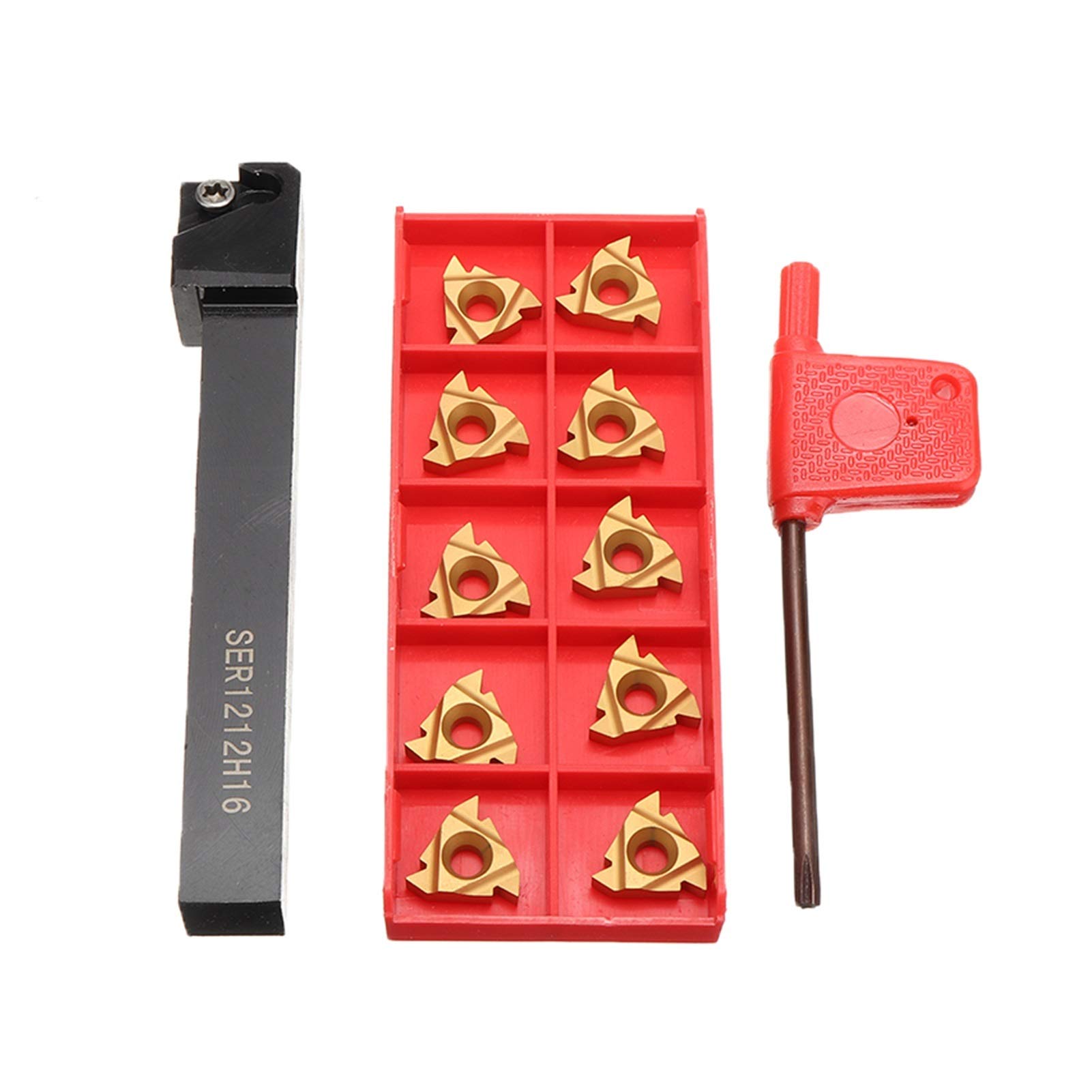 Barre d'alésage SNR0013M16 et porte-outil de filetage pour inserts en carbure 16ER AG60