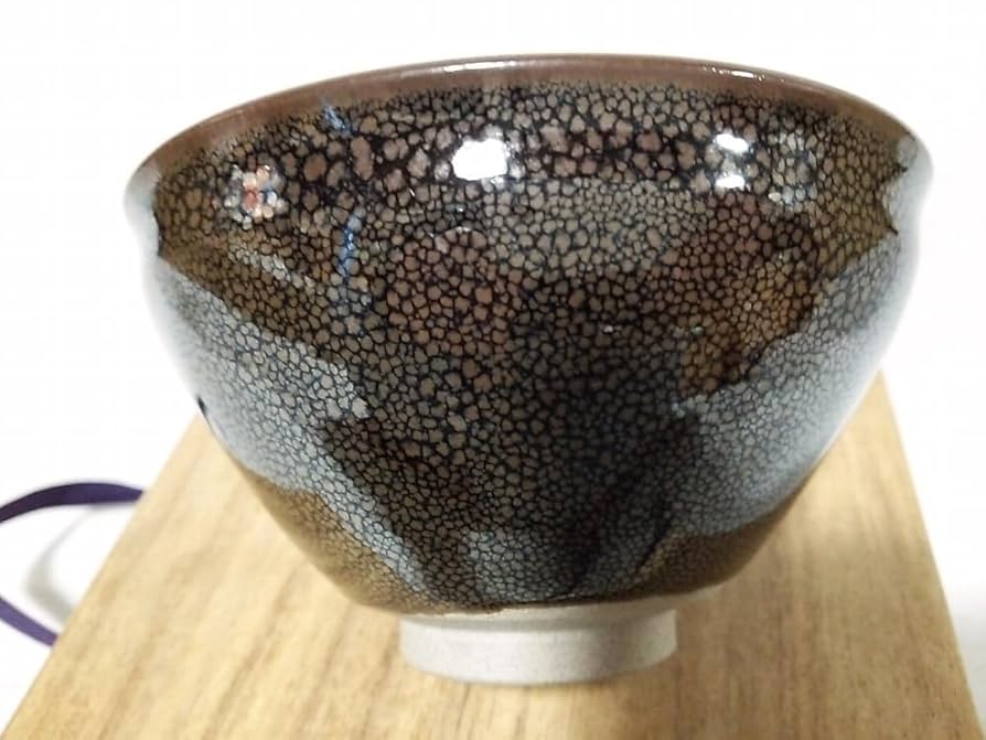 茶道具天目茶碗　油滴　一風窯　共箱　新品未使用 茶道具天目茶碗 油滴 一風窯 共箱 新品未使用