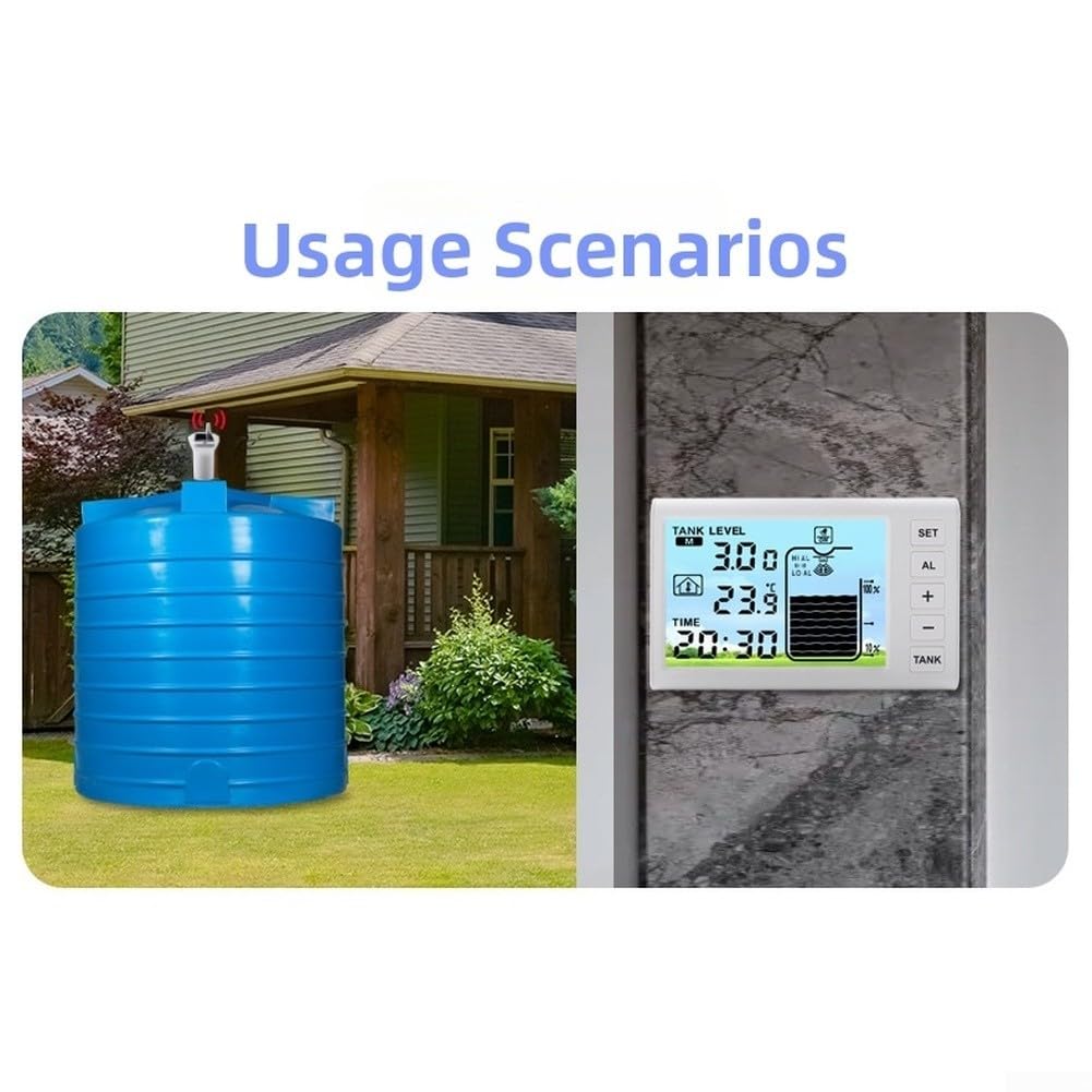 Wassertank Füllstandsanzeiger Solar IP65 Wasserdicht