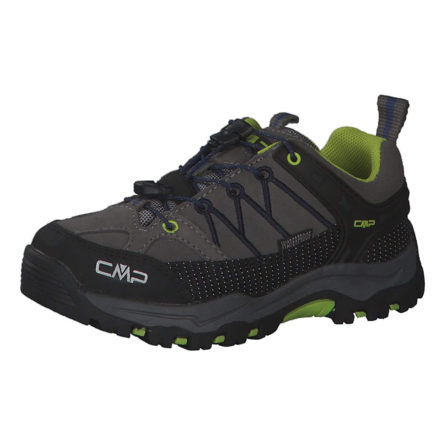 Cmp Unisex Kids Gris Children's Hiking Shoes Rigel Wp Low