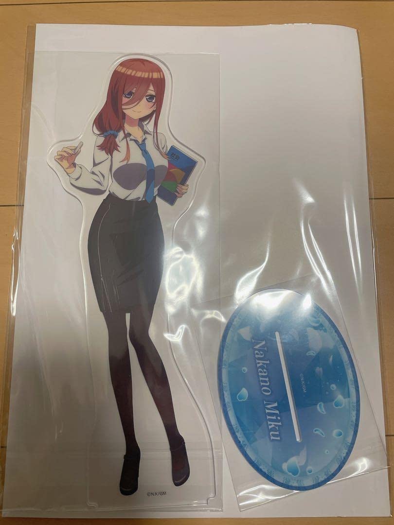 五等分の花嫁 三玖 ランダムHIT缶バッジ BIGアクリルスタンド Amazon.co.jp: 五等分の花嫁 ランダムHIT! 缶バッジくじ 中野三