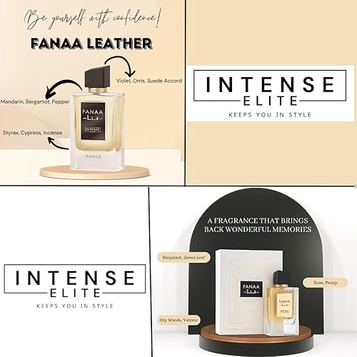 Miniatura 10 de Fanaa Glance para Mujer &amp; Amour Intense Para Unisex EDP (3.4Oz) CON MAGNÉTICO (colección)