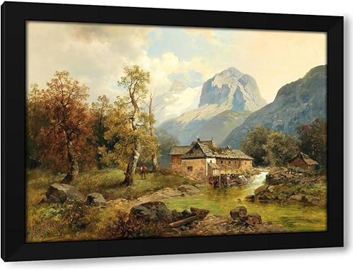 Miniatura 2 de ArtDirect Póster de arte de museo sin marco de 20 x 15 pulgadas, listo para enmarcar por Josef Thoma (Austriaco, 1828-1899)