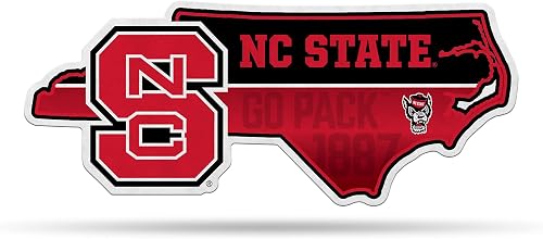 Rico Industries NCAA North Carolina State Wolfpack State Shape Shape Cut Pennant