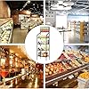Amazon.com: Qriocioa Retail Snack Display Rack 4-Tier Metal Candy ...