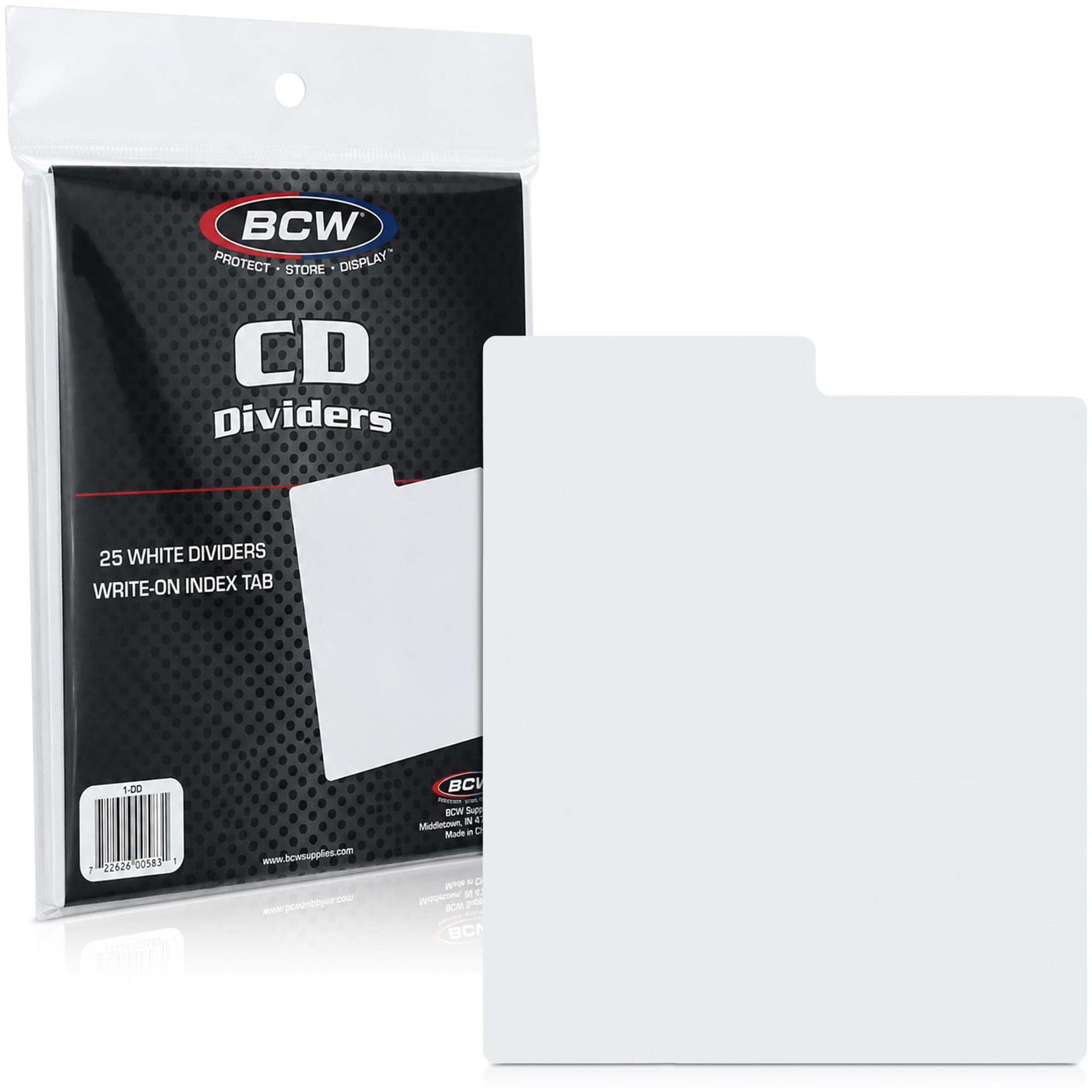 CD 10枚 Amazon | BCW CD用 ディバイダー インデックスプレート 25枚