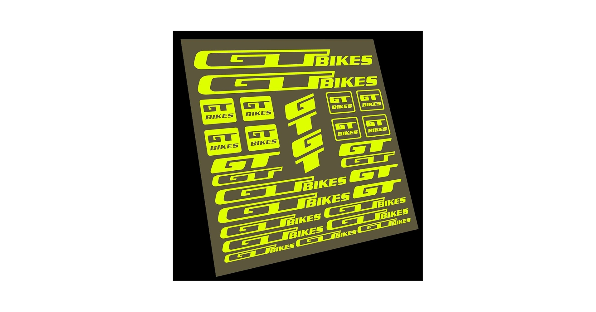 Amazon.co.jp: GT BIKES 対応キット ビニール ダイカット