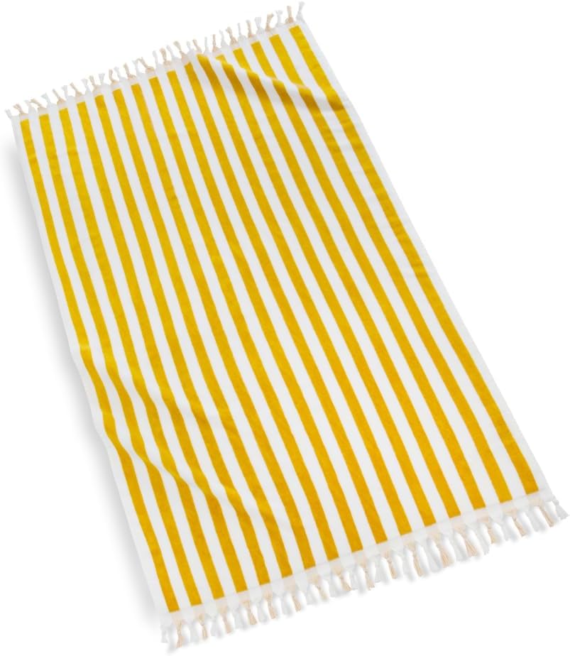 Kassatex Cannes Beach Towels (Navy/White)