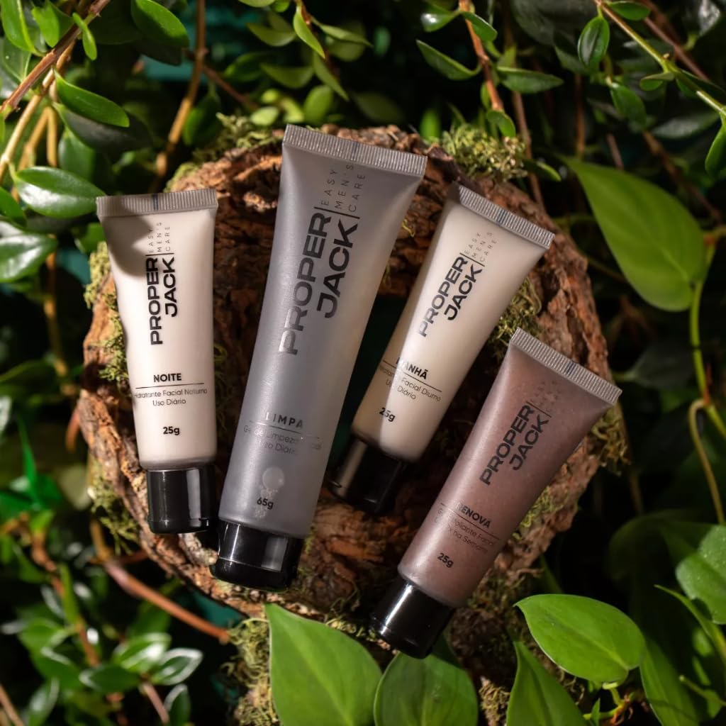 Kit Cuidado Facial - Proper Jack - Kit Skincare Masculino