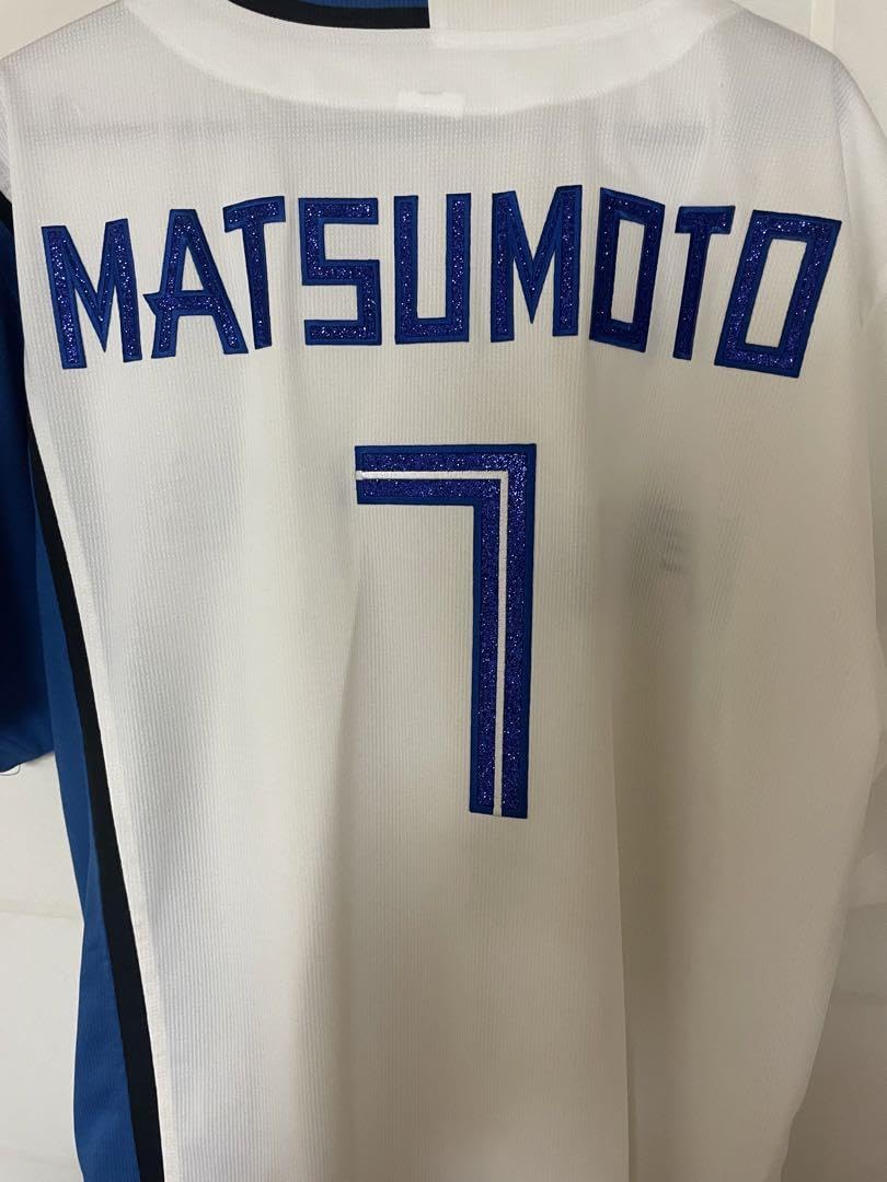 日ハム　新庄監督プロデュースユニフォーム　松本剛　Lサイズ 北海道日本ハムファイターズ 新庄剛志監督 ホームユニフォーム Mサイズ