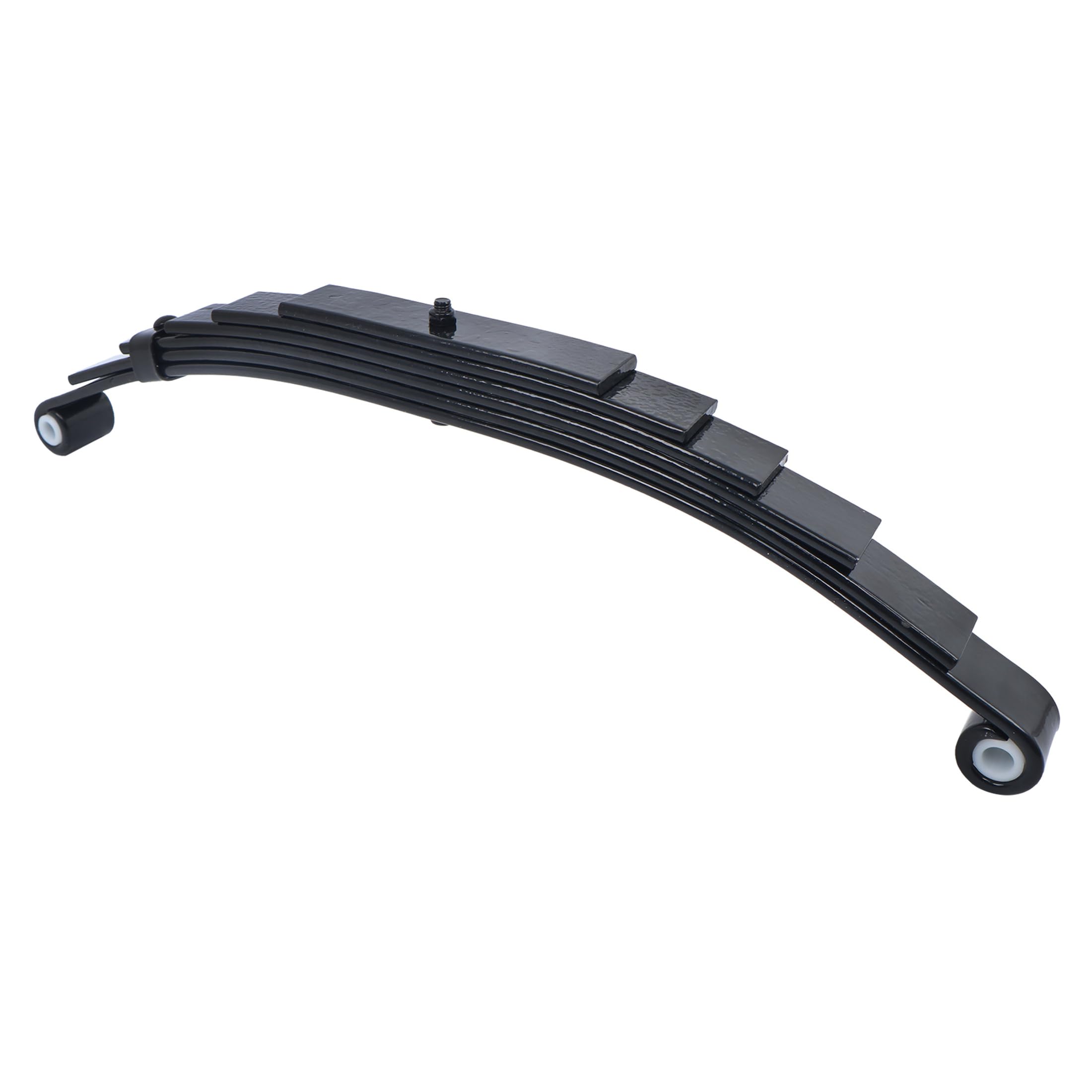 Thomletha 7000lbs Single Trailer Axle Suspension Kit - 6 Leaves 3500lbs Trailer Double Eye Spring U-bolt Kit Hangers Kit Shackle Straps Kit