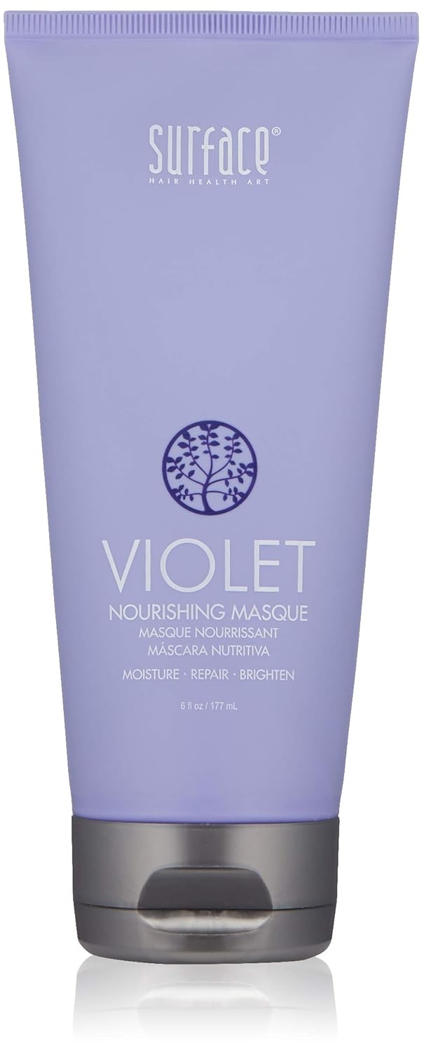 SURFACE Hair Violet Nourishing Masque, Moisturize, Repair And Brighten Blonde And Gray Hair, 6 Fl. Oz.