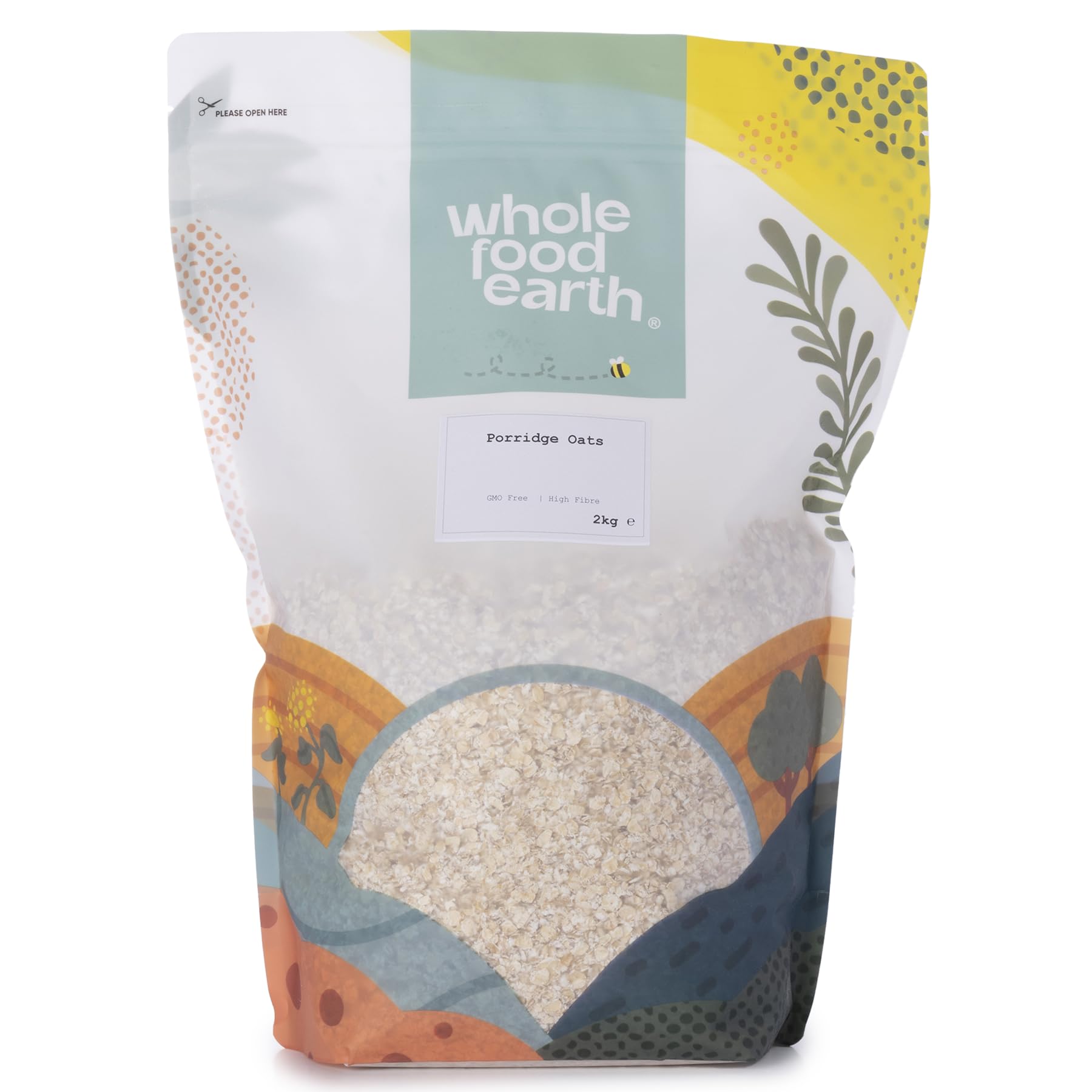 Whole Food Earth Porridge Oats 2 kg