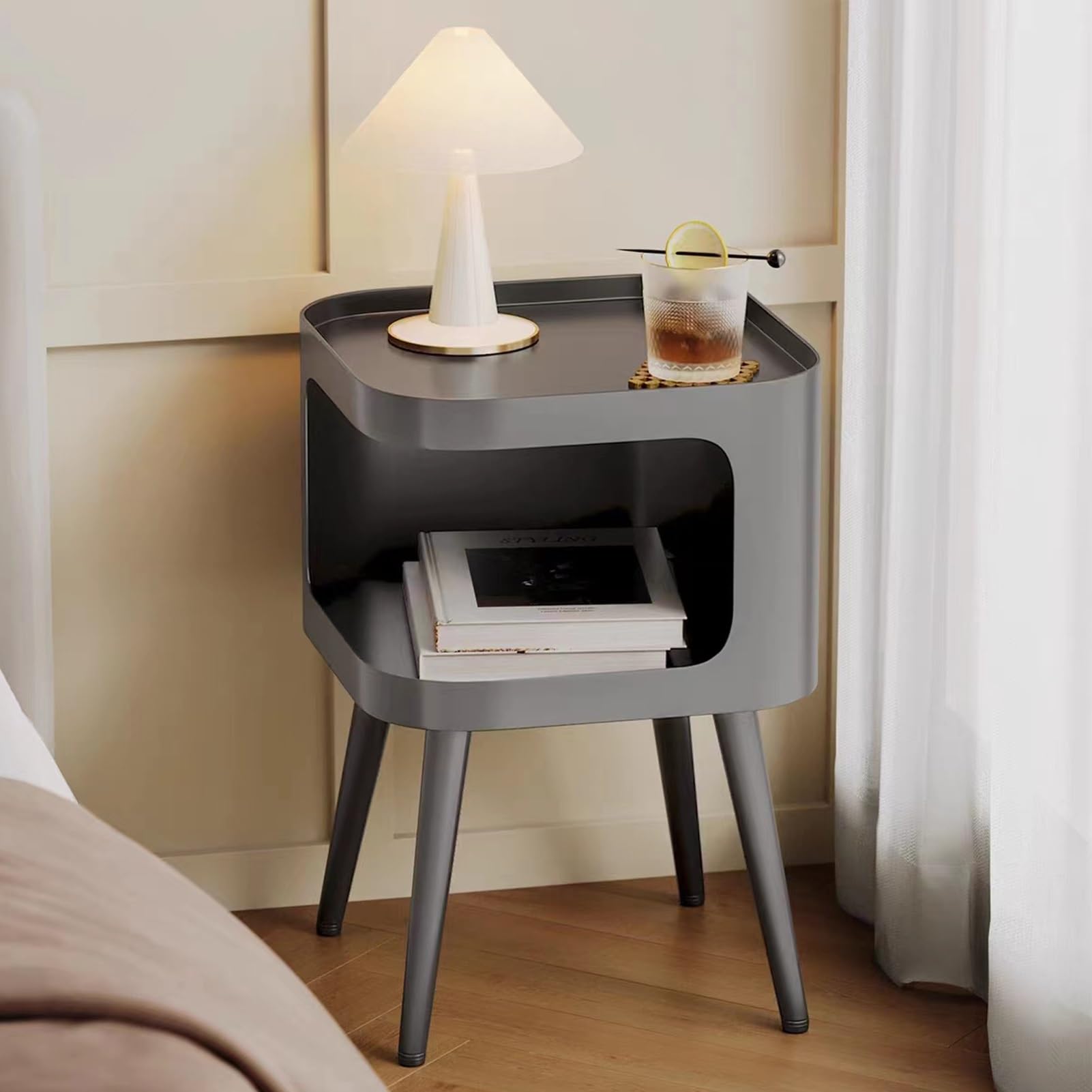 Table de chevet chambre à coucher DKSNAJ, table d'appoint moderne pour vos moments de détente