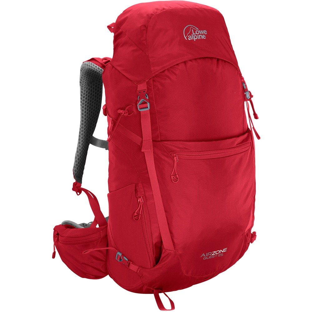 AirZone Quest 25 Backpack, 25 L Capacity, Oxide Red