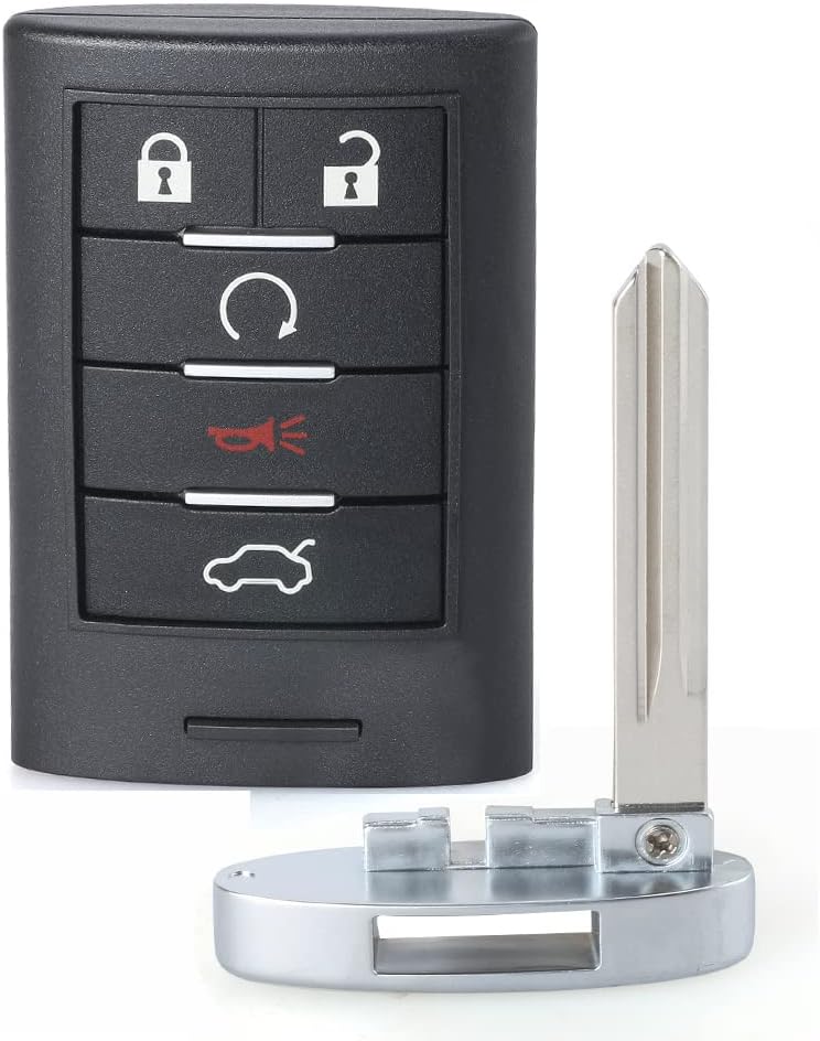 Keyless Entry Car Remote Smart Key Fob FCC ID: M3N5WY7777A for Cadillac CTS STS (1)