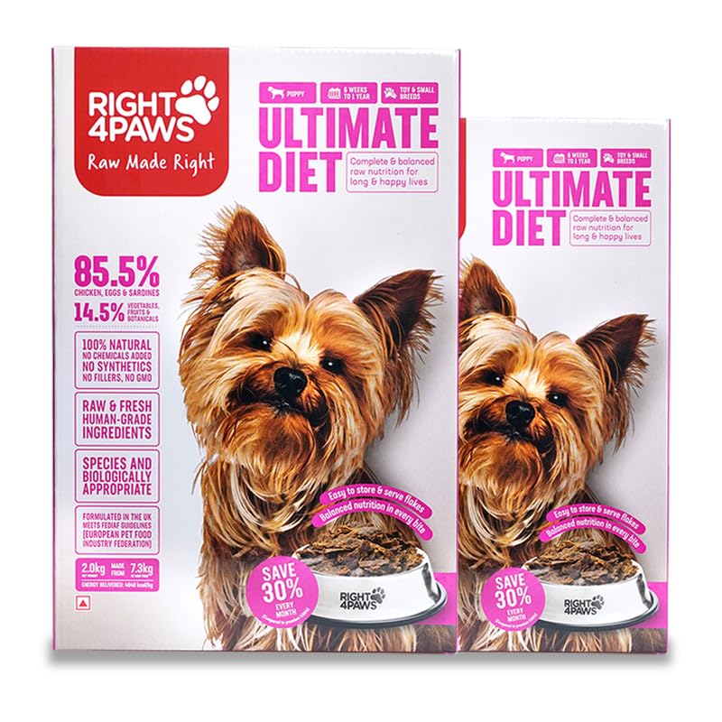 Image of Dry Dog Food for Complete Nutrition Diet for Toy & Small Puppy Breeds, High-Protein Growth Formula with Vitamins, Minerals, Immune Support & Healthy Digestion, Ideal Daily Meal for Puppies (4 kg)