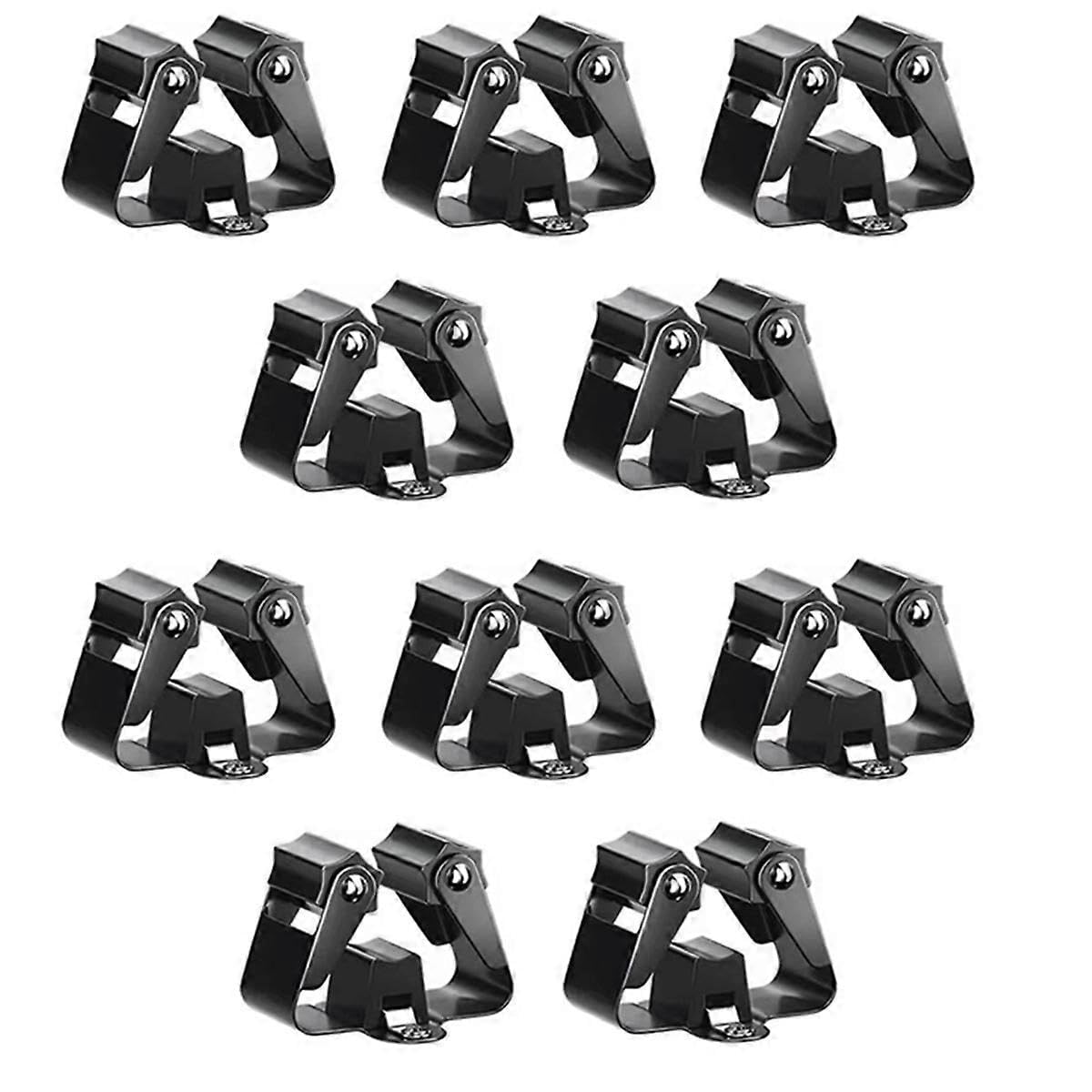 JOYHAPPST 10PCS Mop and Broom Holder, Wall Mount for Organizing Mop Broom in Garden Laundry Room