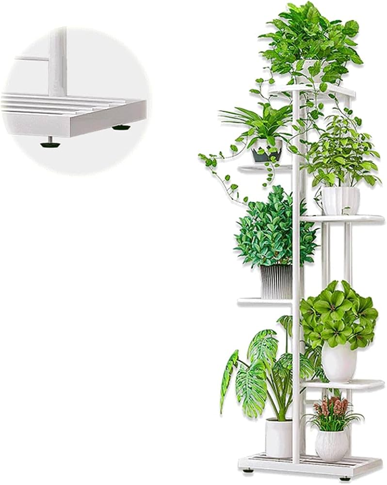 【るみ】アイアン植木鉢 Amazon | AKEMI LIVING フラワースタンド プランタースタンド 6段 園芸