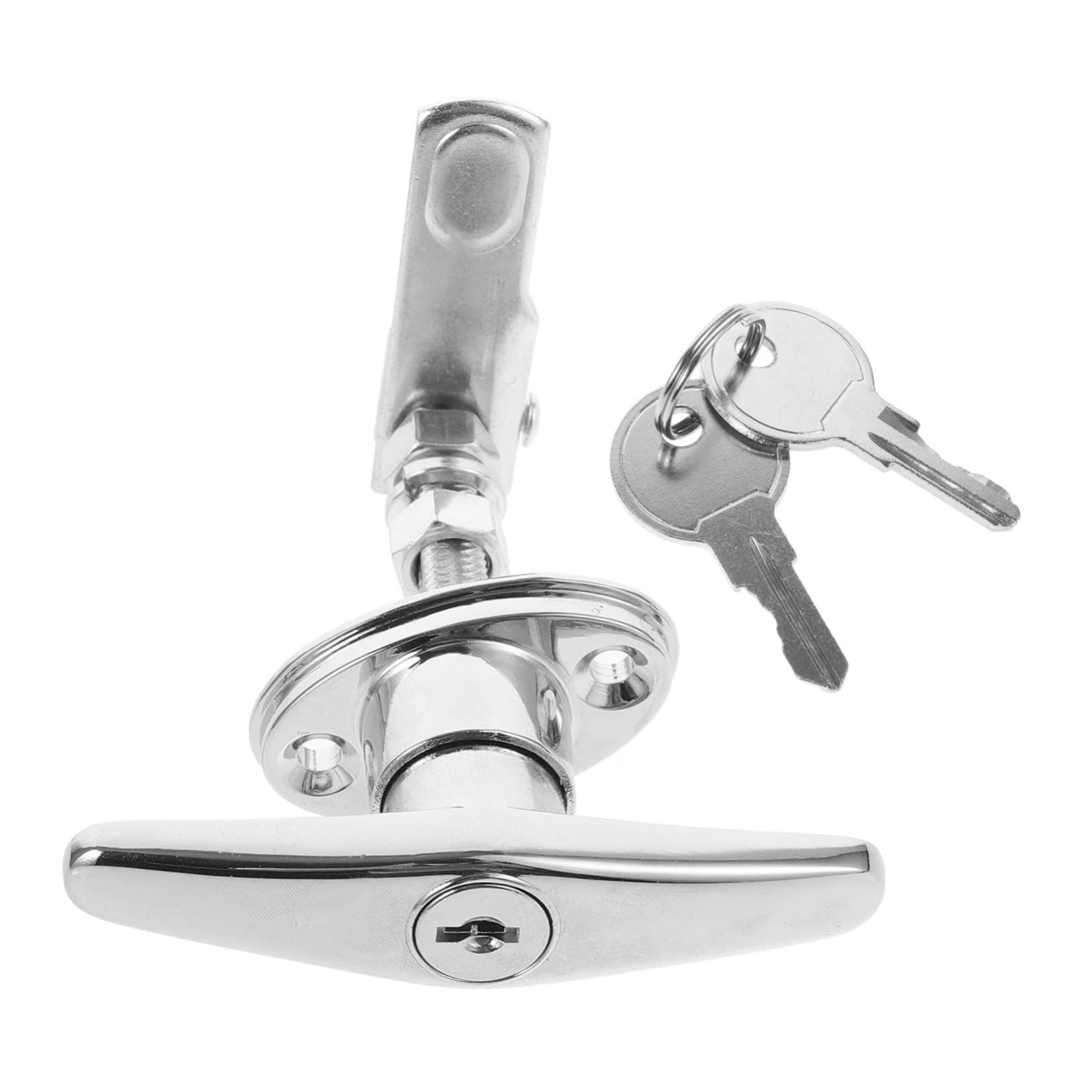 SHINEOFI 5 Set Serratura maniglia porta armadio elettrico serrature dell'armadio serrature dei cassetti io con chiave serratura cassettiera dell'io per vetrina