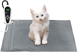 Upgraded RIOGOO Pet Heating Pad: Enhanced Safety and Comfort for Your Furry Friends