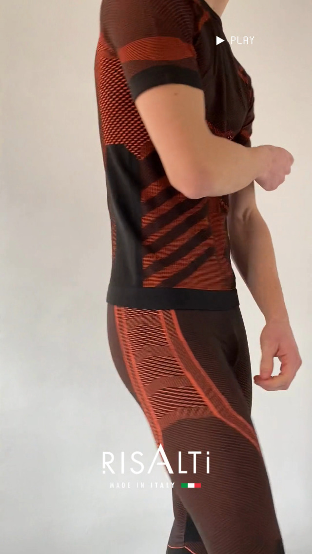 Pantaloni Termici Uomo Energy - Intimo Termoregolante Senza Cuciture Made In Italy, Microfibra Traspirante