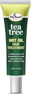 Difeel Hot Oil Hair Treatment with Tea Tree Oil 1.5 oz.
