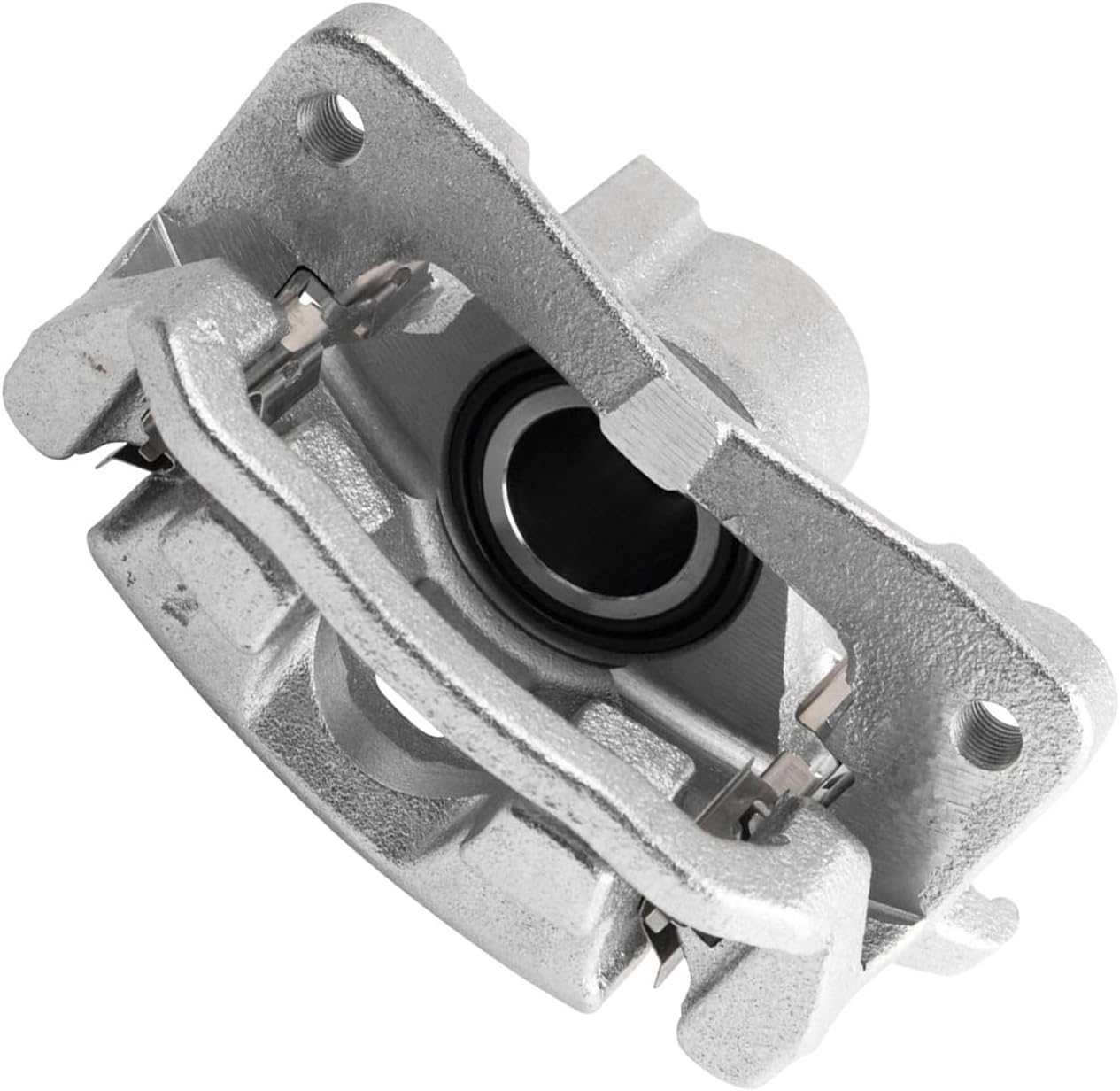 Detroit Axle - 2pc Rear Brake Calipers for 2004-2010 Toyota Sienna Disc Brake Calipers with Brackets 2005 2006 2007 2008 2009 Replacement Brake Caliper Assembly