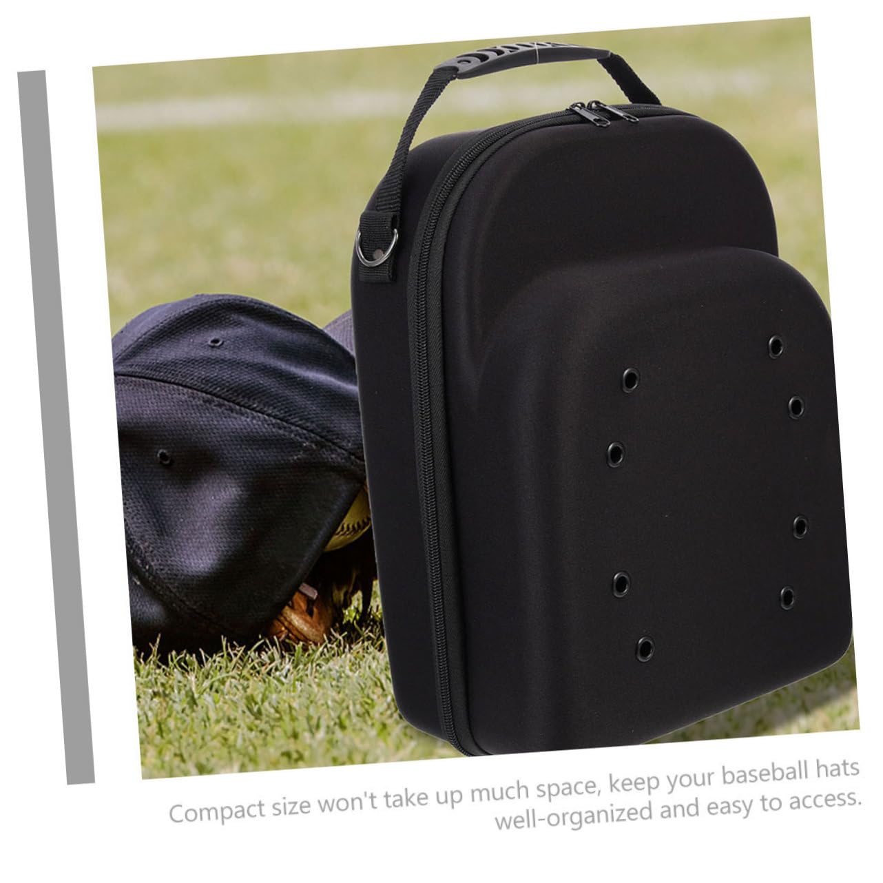 2piezas Organizador De Viaje Para Sombreros Funda De Almacenamiento Caja De Transporte Para Gorras De Béisbol